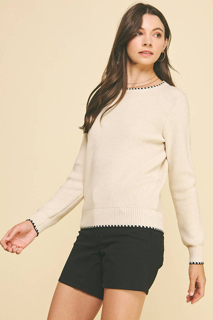Georgia Hem Detail Sweater