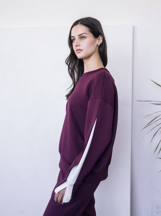 Creme Lounge Lila Top