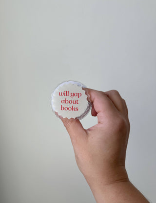 Born to Yap- Magnetic Kindle Accessory & Holder