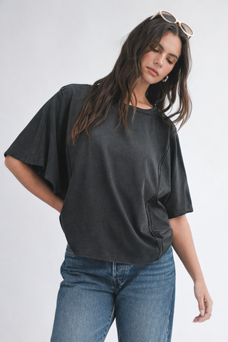 Dolman Short Sleeve Top