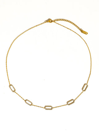 Burnisse Dainty Chain Necklace