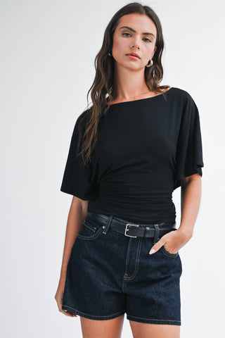 Carolina Sky Back Tie Top