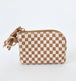 Woven Checkered Tan