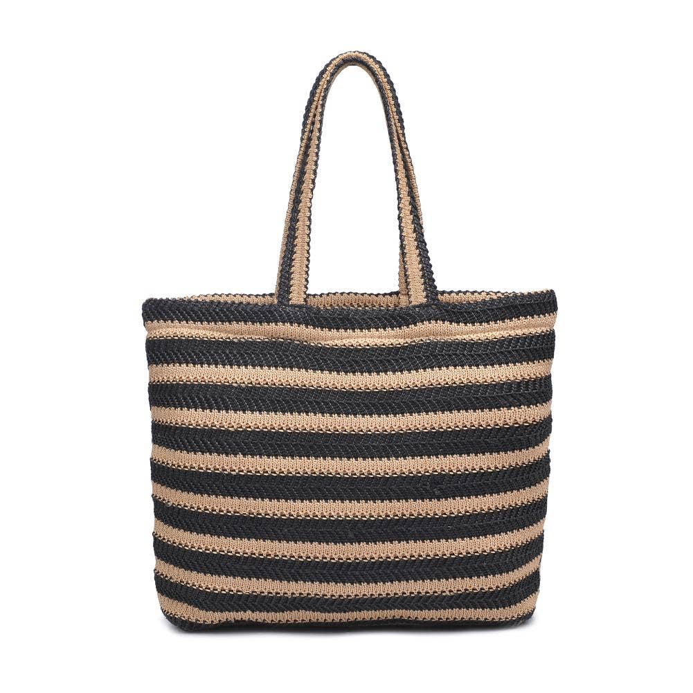 Ophelia Striped Beach Summer Tote