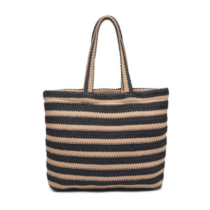 Ophelia Striped Beach Summer Tote