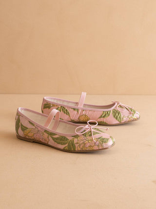 The London | Rose Garden Ballet Pointe Flat
