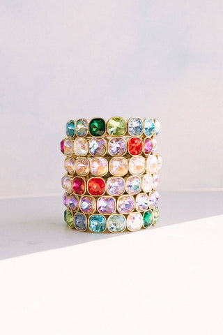 Lila Crystal Bracelet