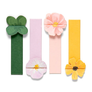 Floral Pop-up Bookmark Set of 4