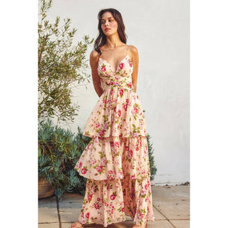Sweet Emotion Ruffle Tiered Maxi Dress