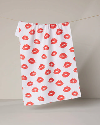 Muchos Besos Tea Towel