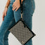 Woven Checkered Black