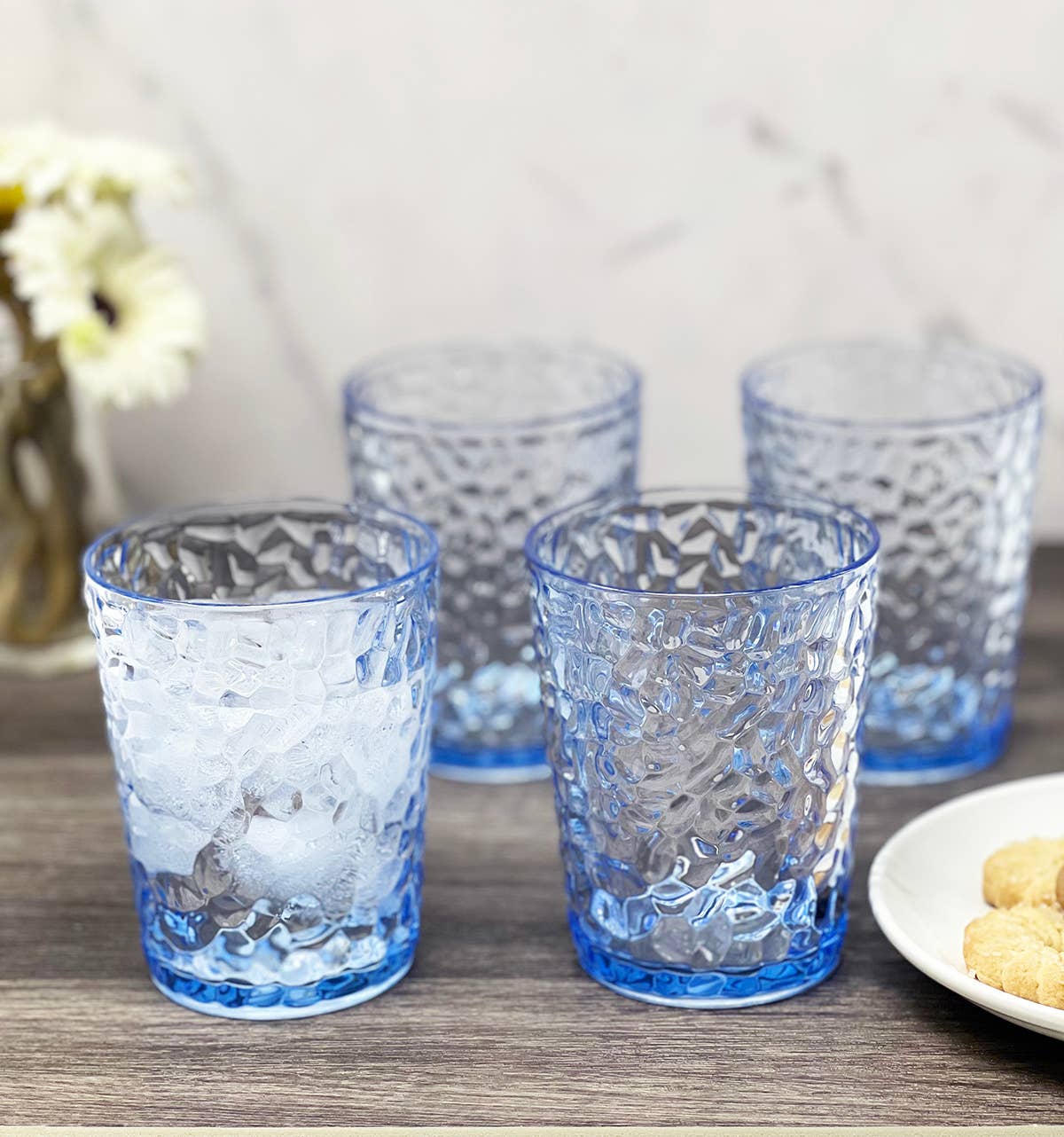 3601 Acrylic Set of 4  16 oz. DOF Tumblers