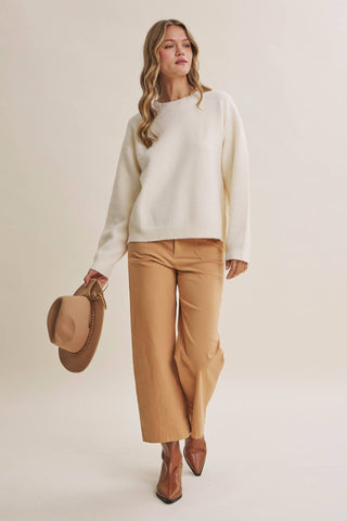 AUTUMN PICNIC BOW SWEATER