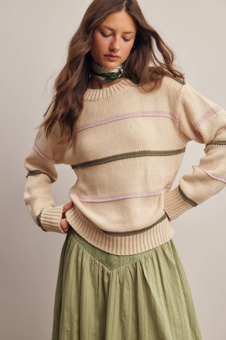 Cassie Stripe Sweater