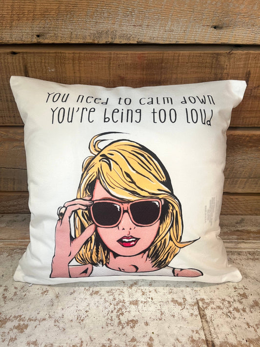 Taylor Swift Pillow (insert included)