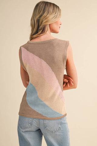 Sundae Striped Tank