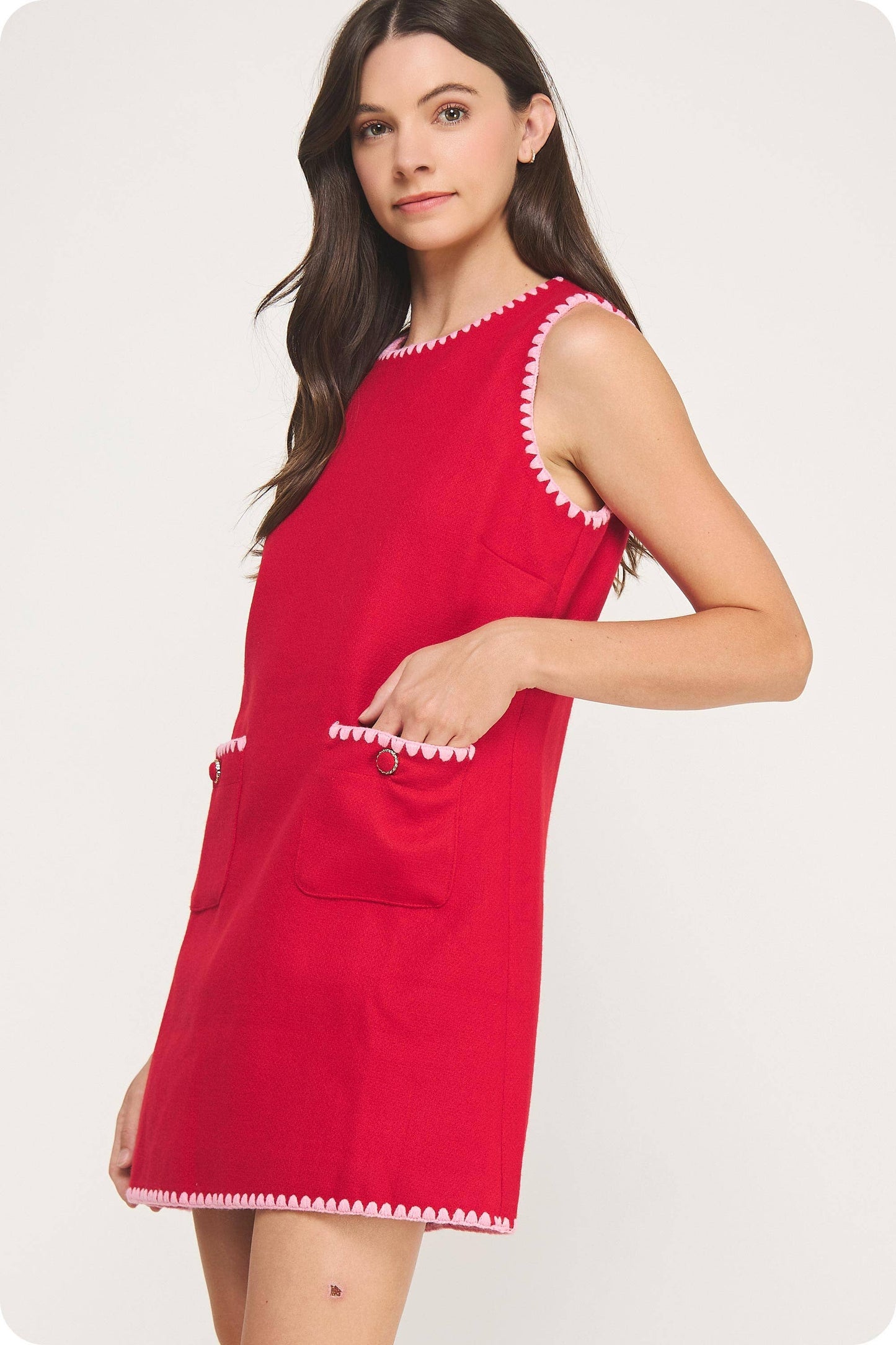 Chelsea Boucle Mini Dress