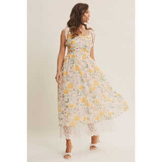 The Blossom Lace Midi