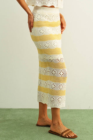 Walk In the Sun Set - Skirt