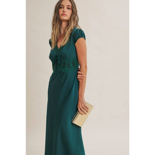GRACEFUL DRAPE DRESS