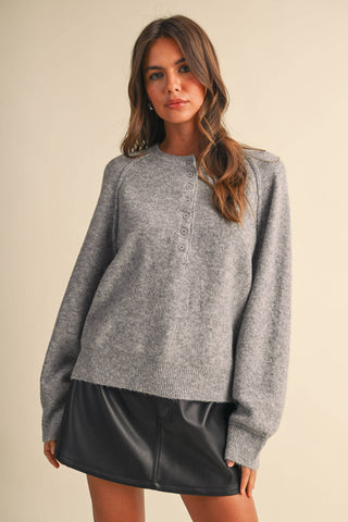 The Everyday Henley Sweater