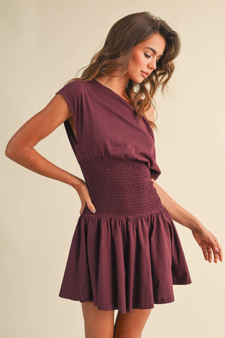 Flirty Girl Off Shoulder Dress