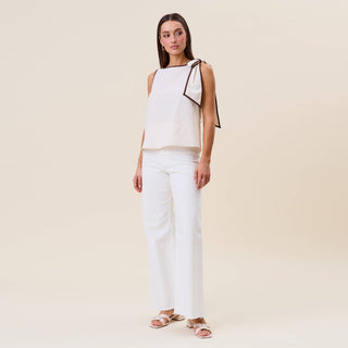 Bella Bow shoulder top