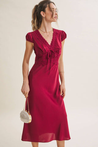 GRACEFUL DRAPE DRESS