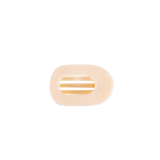 Almond Beige | Tiny | Flat Round Clip