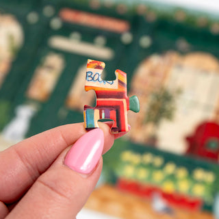 Bookworm Bookshop - 400 Piece Panoramic Jigsaw Puzzle