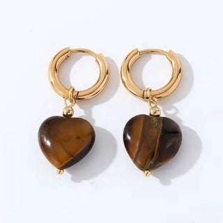 18K STAINLESS STEEL TARNISH FREE DROP EARRINGS