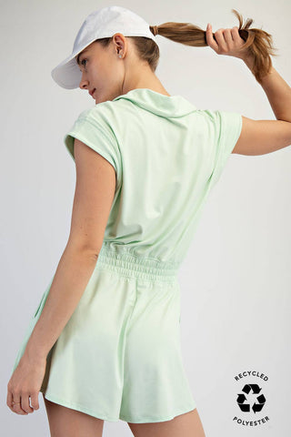 Butter Soft Quarter Zip Romper
