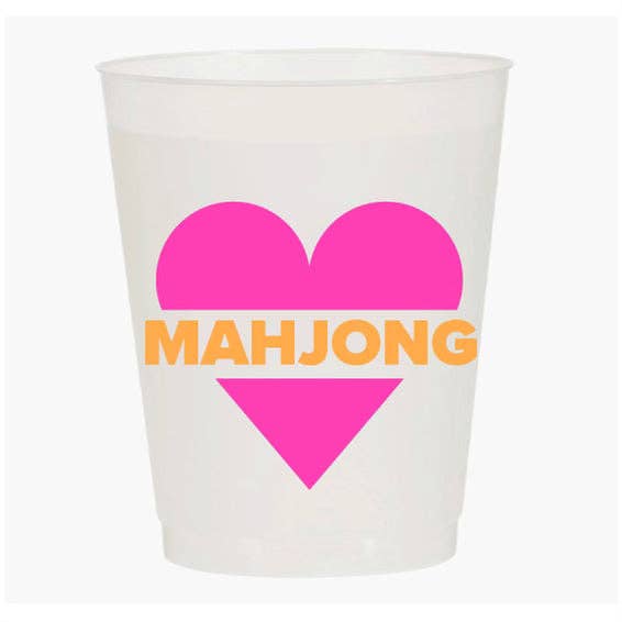 “HEART MAHJONG” FROST FLEX CUPS