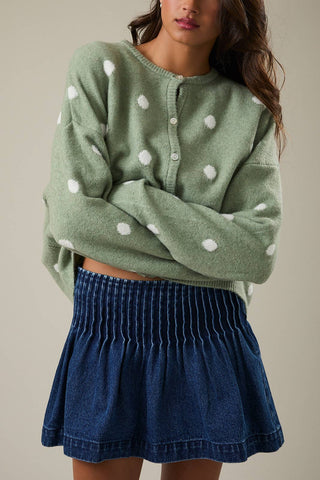 Sage with Envy Cardigan