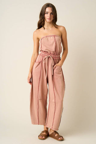 SAGE BARREL LEG JUMPSUIT