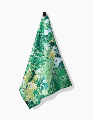 Leafy Camo Tea Towel