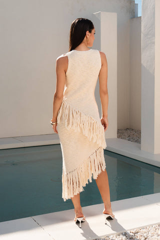 Asymmetric Fringe Midi