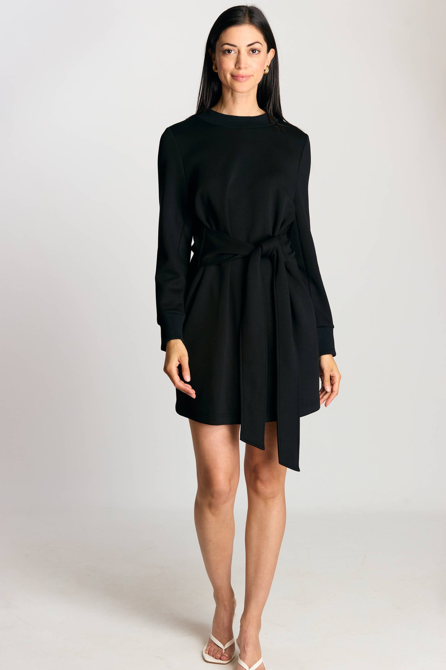 Creme Lounge McKinley Belted Dress