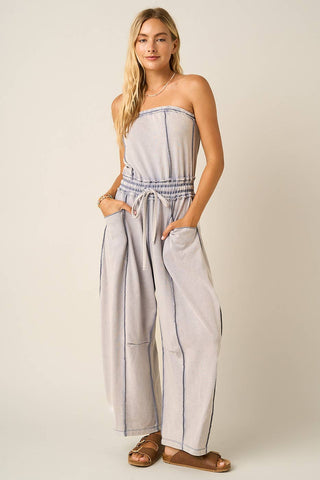 SAGE BARREL LEG JUMPSUIT
