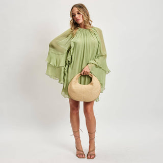 Farrah Straw Hobo