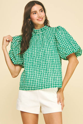 Crawford Puff Sleeve Top