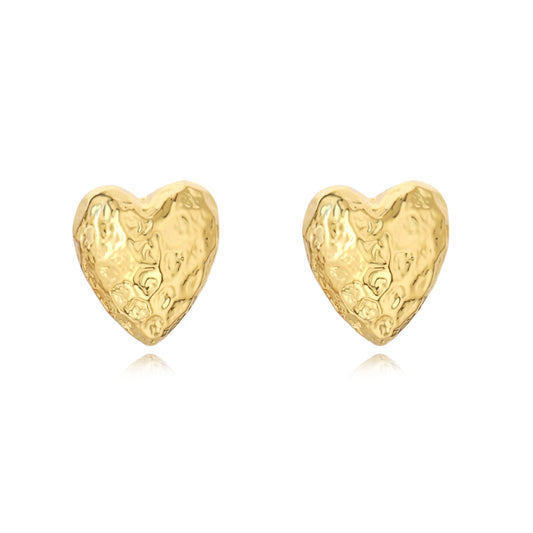 Corinne Heart Studs