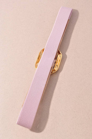 Square Buckle Elastic Belt