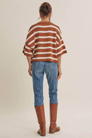 WEEKEND IN CANNES SWEATER SET