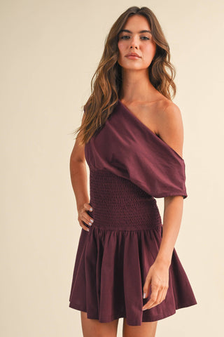Flirty Girl Off Shoulder Dress