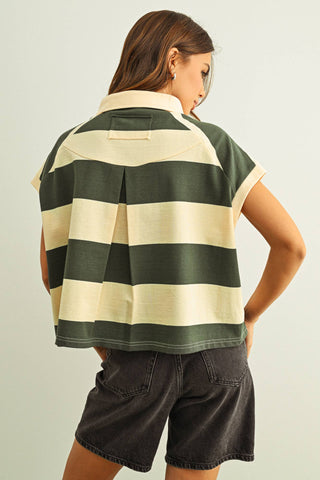 Fairway Stripe Polo