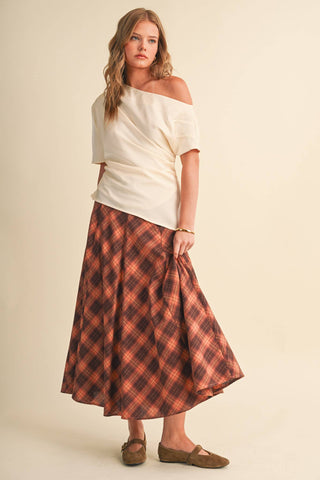 Silk and Sway Asymmetrical Blouse