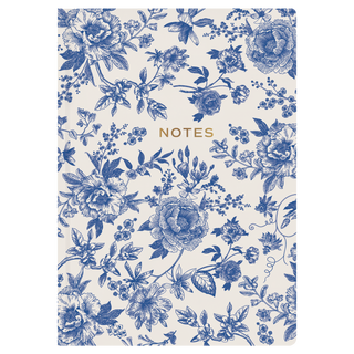 Blue Delft Notes Journal - Home Decor