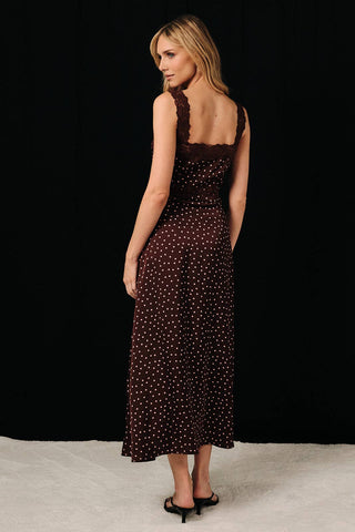 Ashlyn Polka Dot Maxi Dress