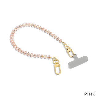 Rondelle Crystal Phone Strap